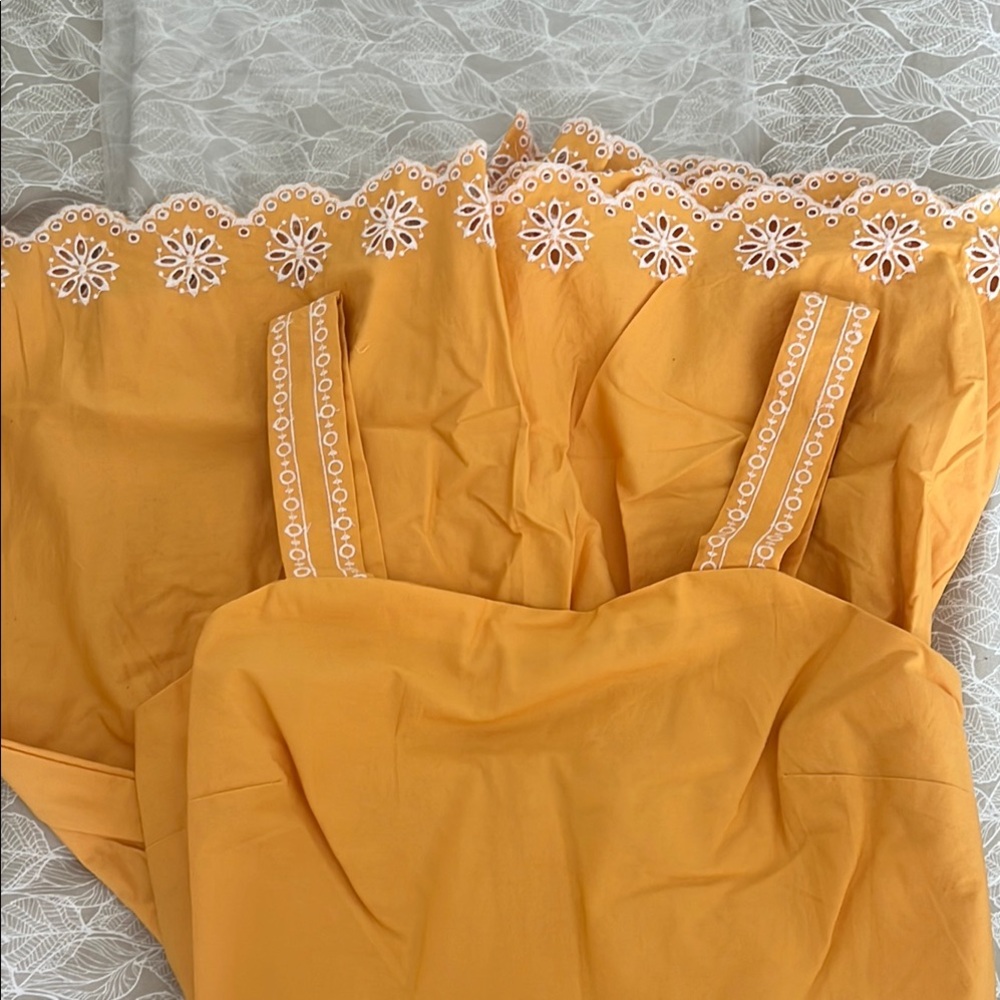 J. Crew Yellow Casual Dress
